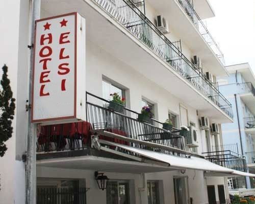Elsi Hotel Ріміні Екстер'єр фото